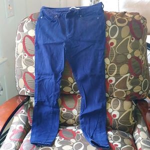Loft petite size 2 blue leggings/pants